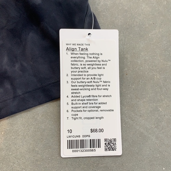 *NWT* Align Tank tie-dye - Picture 4 of 8